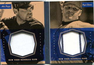 Mike Piazza & Roger Clemens 2013 America's Pastime Dual Exhibits Card #3/99