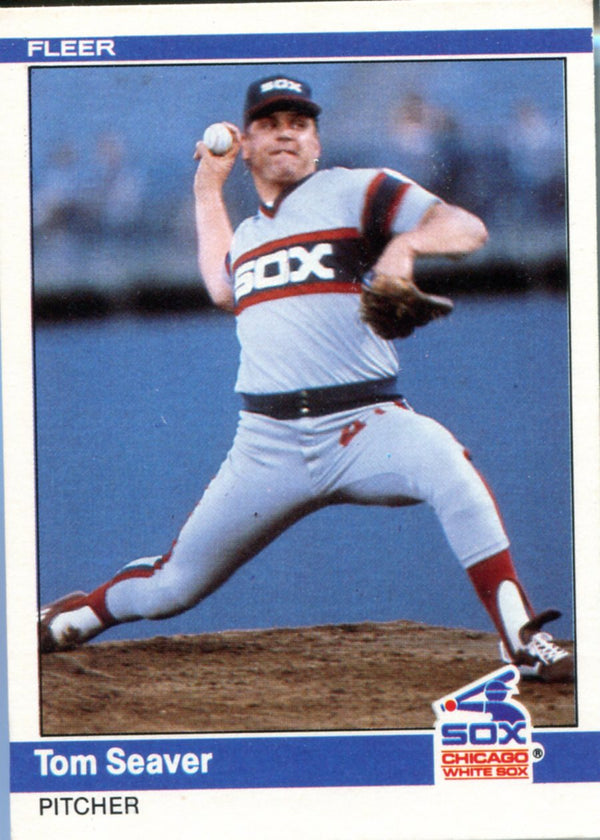 Tom Seaver 1984 Fleer Unsigned Card