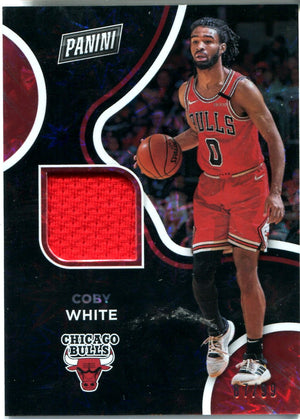 Coby White 2021 Panini Patch Card #87/99