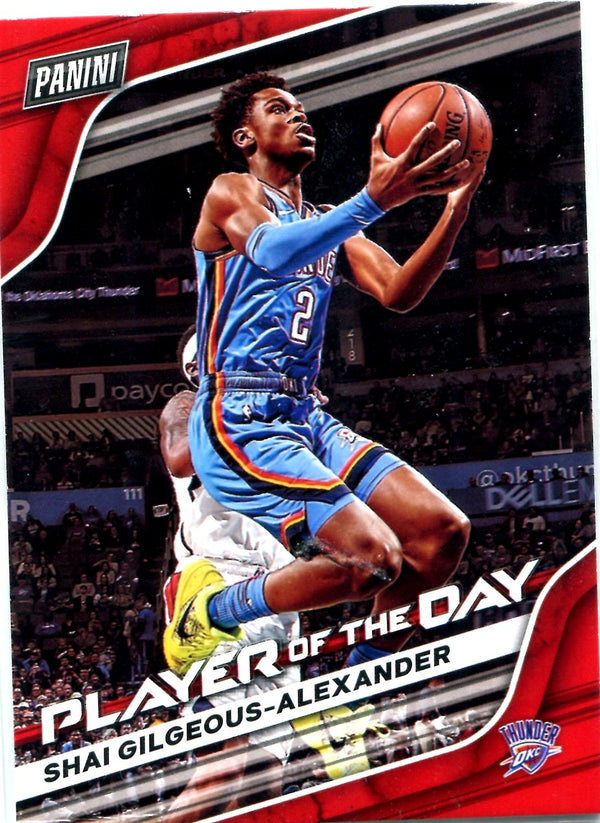 Shai Gilgeous-Alexander 2021 Panini Card