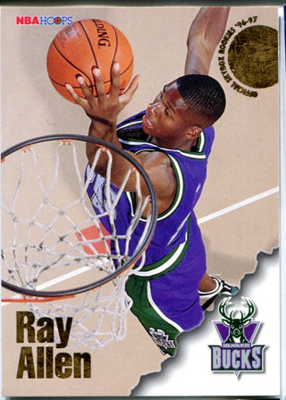 Ray Allen 1997 NBA Hoops Card