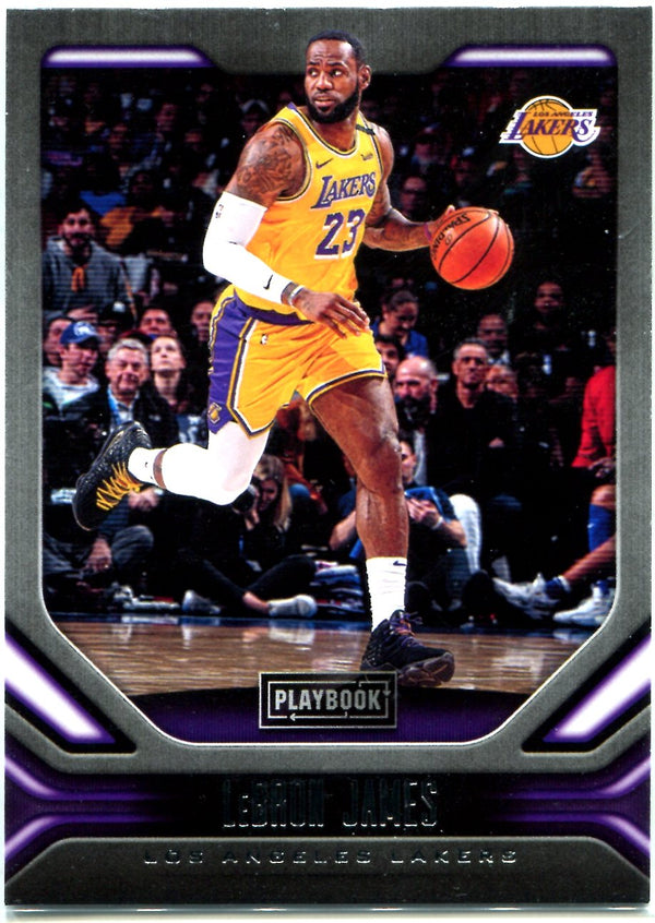 Lebron James 2020 Panini Playbook Card