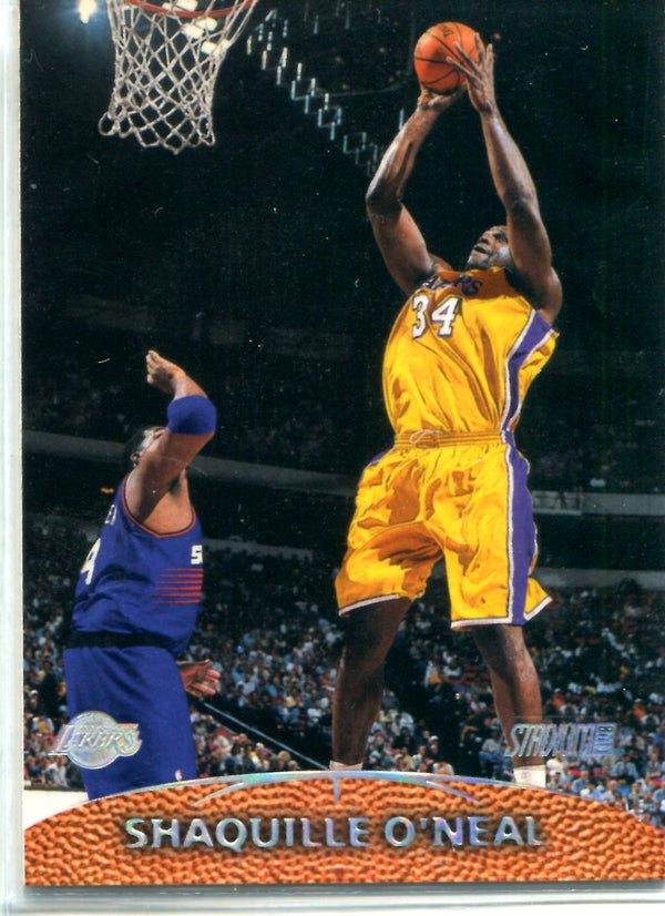 Shaquille O'Neal 2000 Topps Stadium Club Card