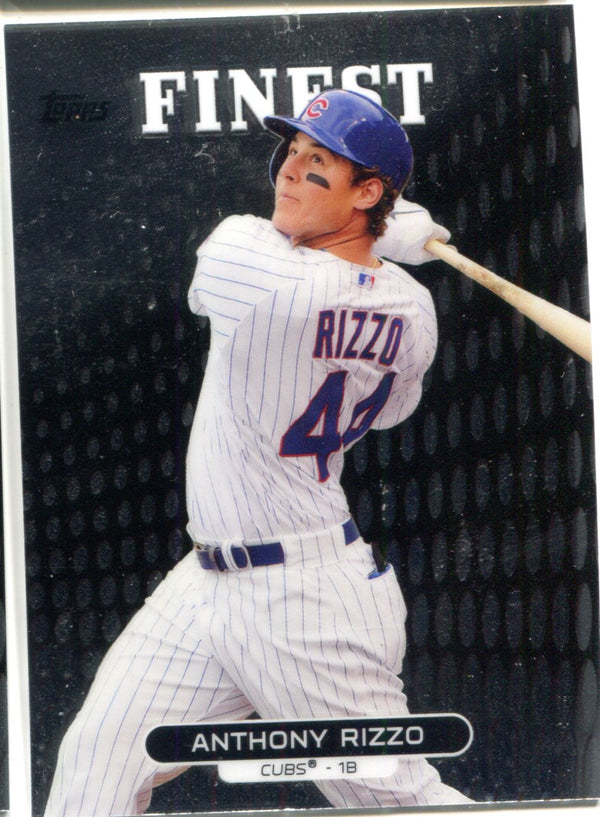 Anthony Rizzo 2013 Topps Finest Unsigned Card