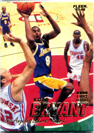 Kobe Bryant 1997 Fleer #50 Card