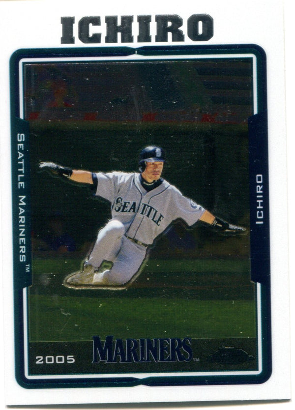 Ichiro Suzuki 2005 Topps Chrome Unsigned Card
