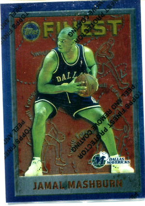 Jamal Mashburn 1996 Topps Finest Card