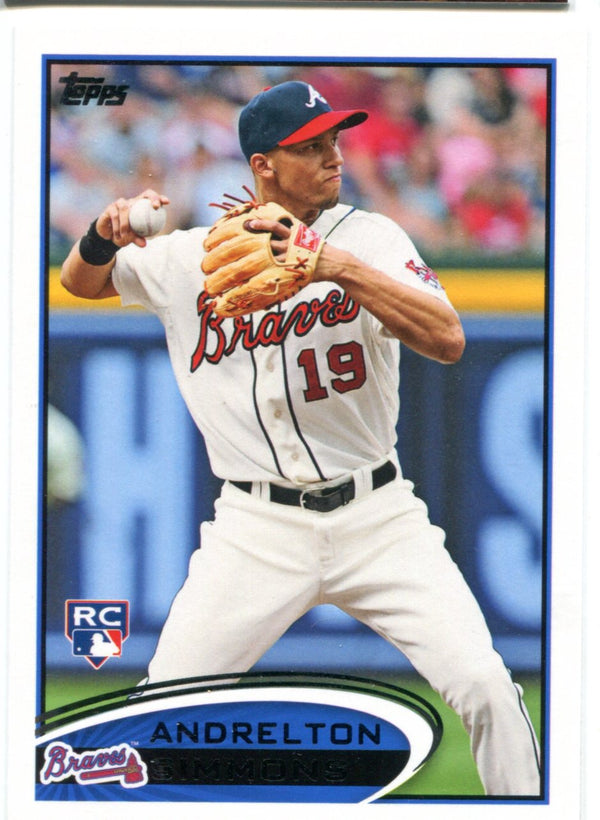 Andrelton Simmons 2012 Topps Unsigned Base Rookie Card