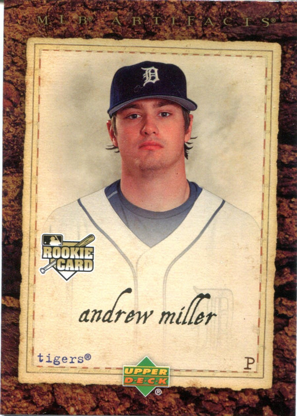 Andrew Miller 2007 Upper Deck Artifacts Rookie Card