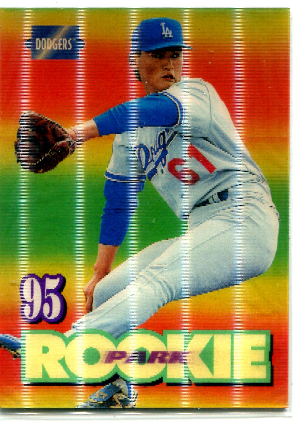Chan Ho Park 1995 Pinnacle Rookie Card