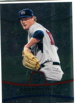 2010 Bowman Platinum Autographs Blue Refractor Gerrit Cole RC