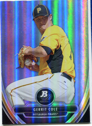 Gerrit Cole Pittsburgh Pirates 2013 Bowman Draft # 6 Rookie Card