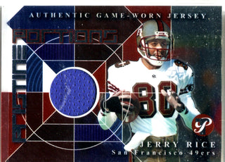 Jerry Rice 2002 Topps Game-Worn Jersey Card