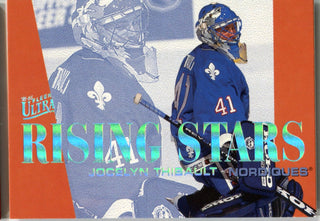 Jocelyn Thibault 1995-96 Fleer Rising Stars Unsigned Card