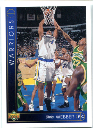 Chris Webber 1993 Upper Deck Card