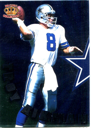 Troy Aikman 1996 Pacific Collection Card