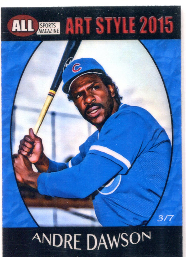 Andre Dawson 2015 All Sports Style Card #3/7