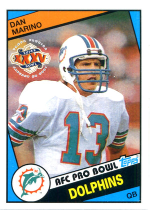Dan Marino 1984 Topps Reprint Card