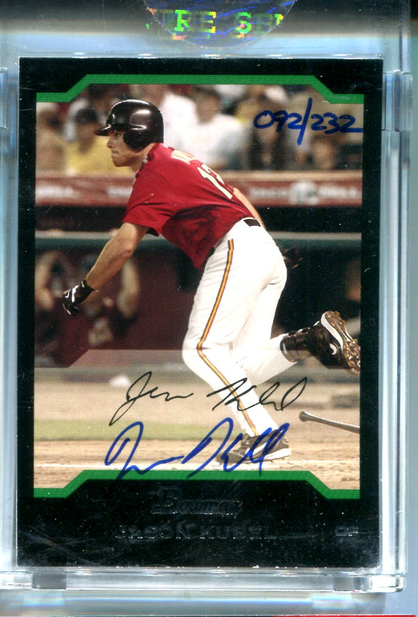 Jason Kubel 2004 Bowman Sealed Autographed Card #92/232