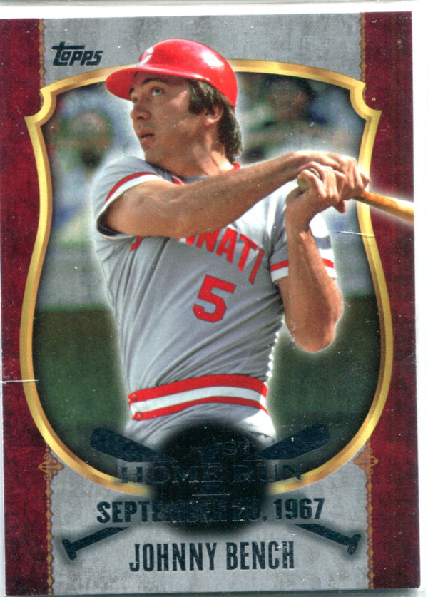 Johnny Bench 2015 Topps Card