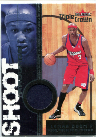 Lamar Odom 2000-01 Fleer Triple Crown Jersey Card