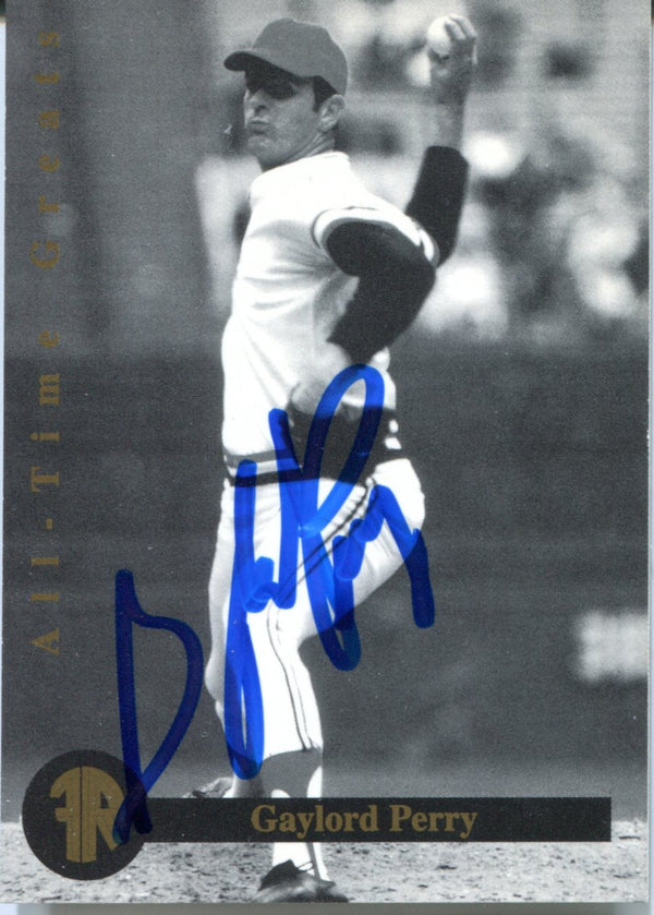 Gaylord Perry 1996 Autographed Card