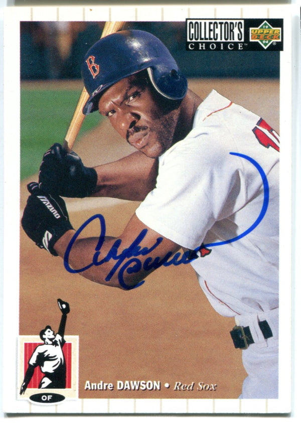 Andre Dawson 1994 Upper Deck Autographed Card