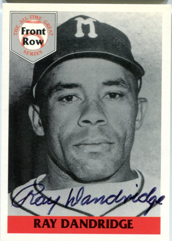 Ray Dandridge 1992 Front Row Autographed Card