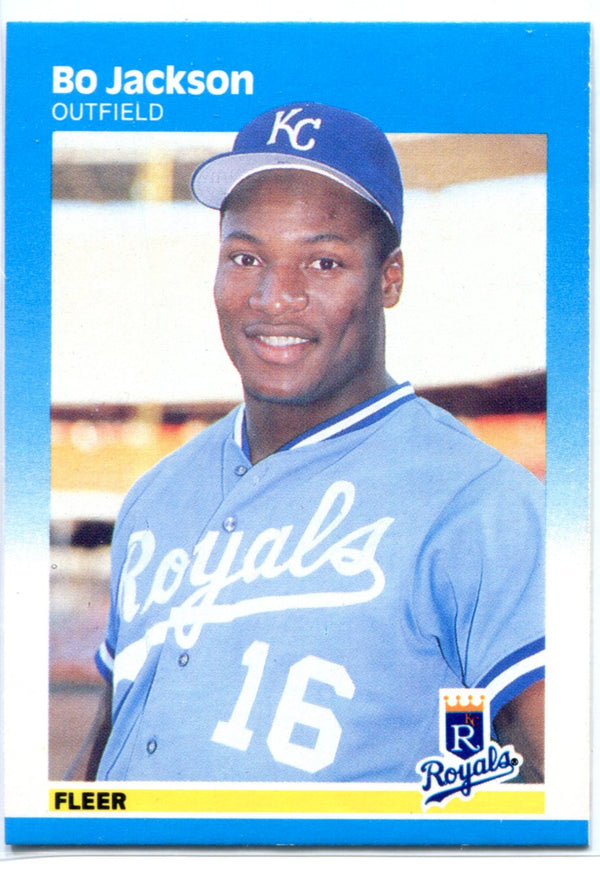 Bo Jackson 1987 Fleer Card