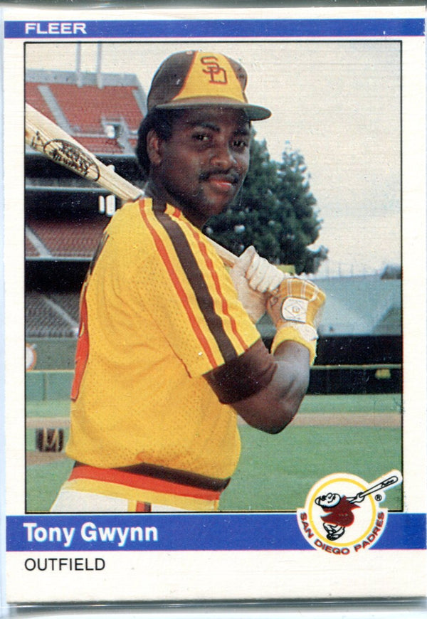 Tony Gwynn 1984 Fleer Card
