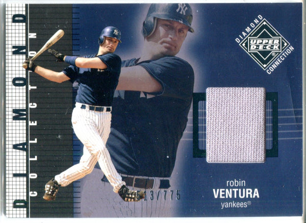 Robin Ventura 2002 Upper Deck Game-Worn Jersey #513/775