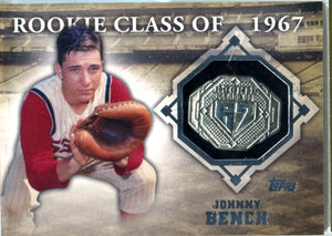 Johnny Bench 2014 Topps Commemorative Ring Card
