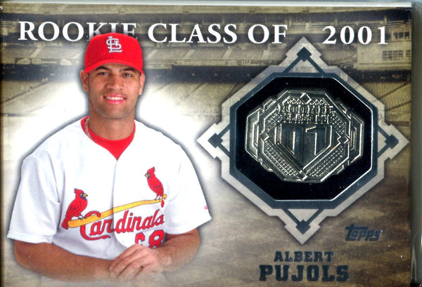 Albert Pujols 2014 Topps Commemorative Ring Card