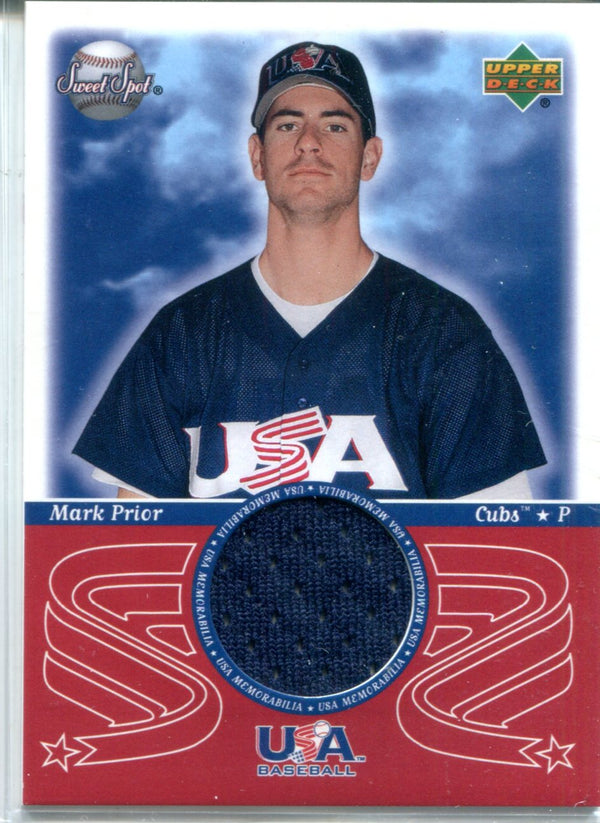 Mark Prior 2002 Upper Deck Game-Used Pants Uniform Card