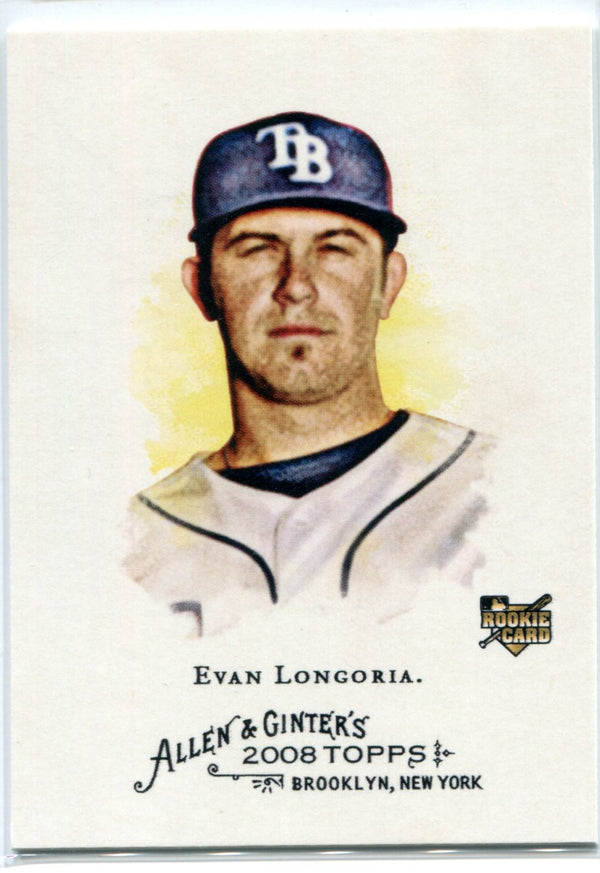 Evan Longoria 2008 Topps Allen & Ginter's Rookie Card