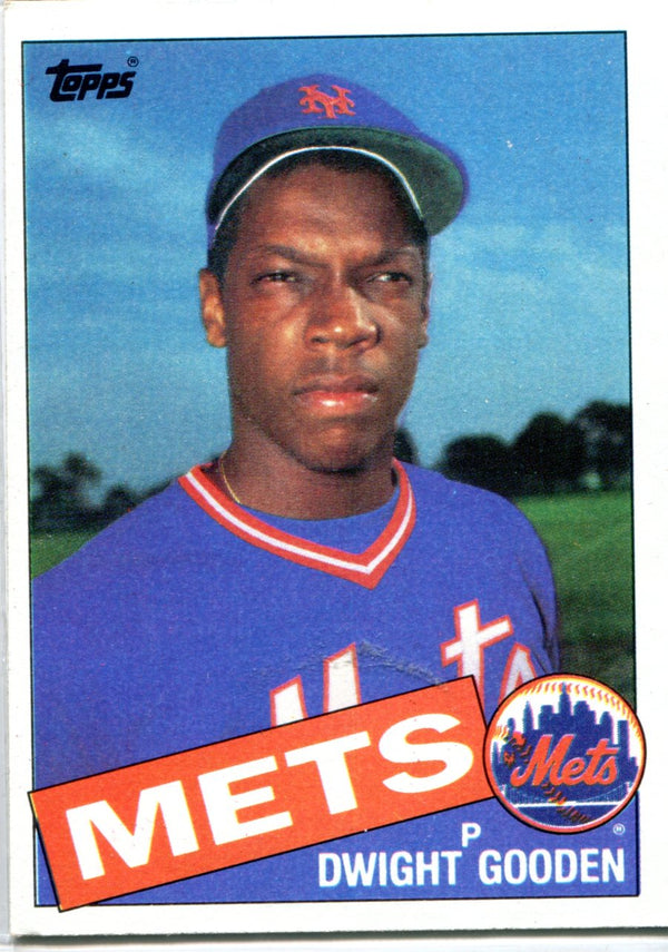 Dwight Gooden 1985 Topps Card