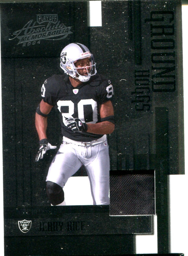 Jerry Rice 2004 Donruss Game-Worn Jersey Card #107/125