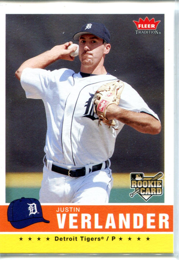 Justin Verlander 2006 Upper Deck Rookie Card