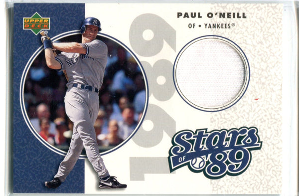 Paul O'Neill 2002 Upper Deck Game-Used Jersey Card