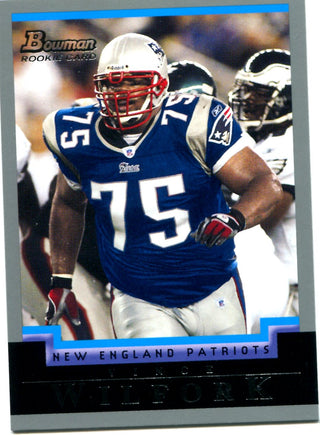 Vince Wilfork 2004 Bowman Rookie Card