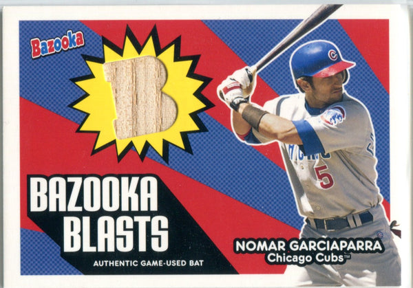 Nomar Garciaparra 2005 Topps Bazooka Blasts Game-Used Bat Card