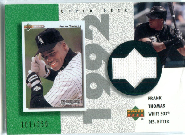Frank Thomas 2002 Upper Deck Game-Used Jersey Card #101/350