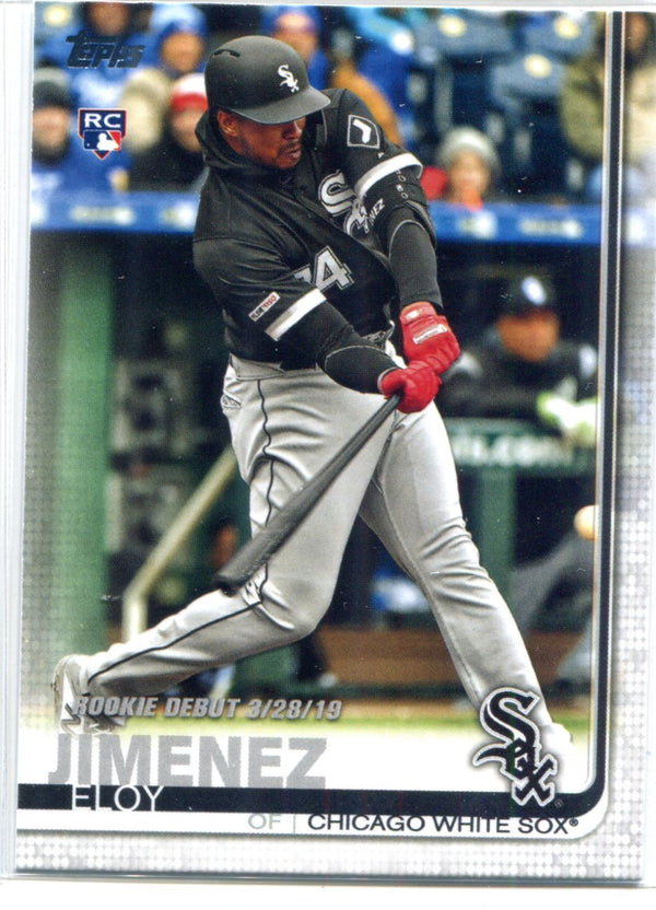 Eloy Jimenez 2019 Topps Rookie Card