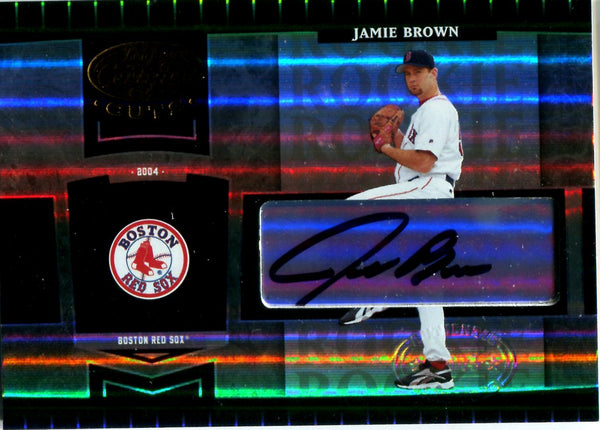 Jamie Brown 2004 Donruss Certified Cuts Autographed Card #339/499