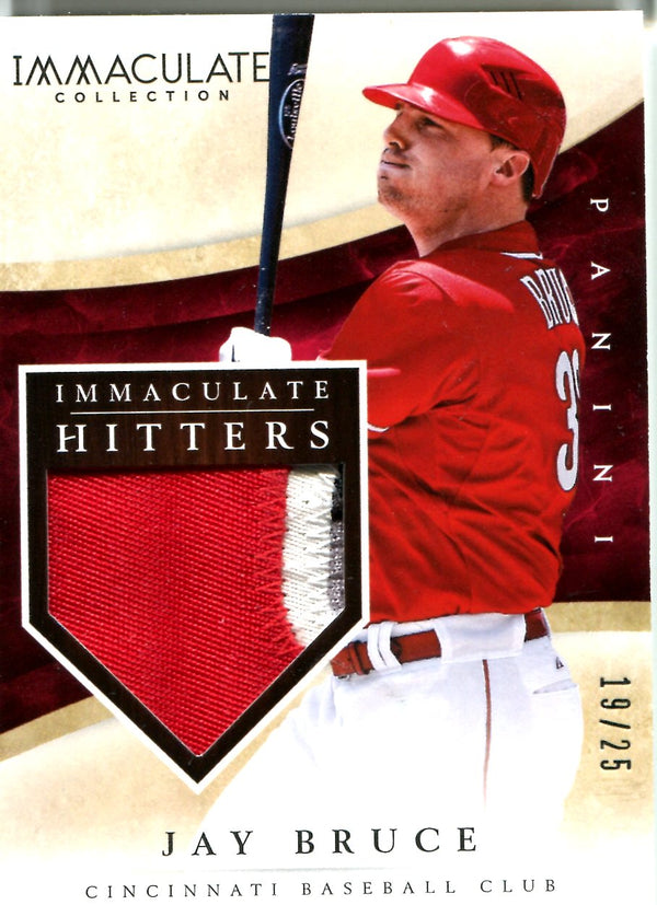 Jay Bruce 2014 Panini Immaculate Collection Patch Card #19/25