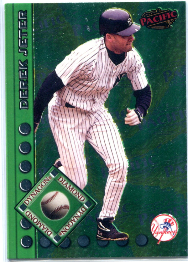 Derek Jeter 1999 Pacific Diamond Dynagon Card