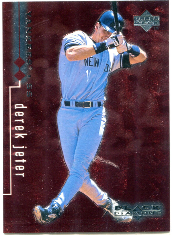 Derek Jeter 1999 Upper Deck Black Diamond Card