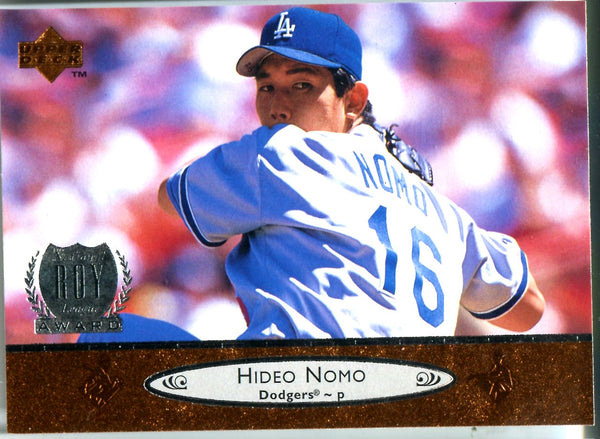 Hideo Nomo 1996 Upper Deck Unsigned Card