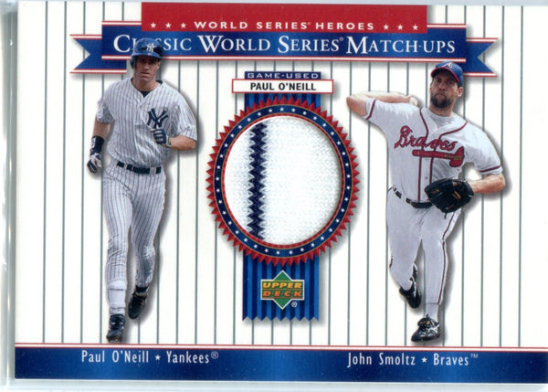 Paul O'Neill 2002 Upper Deck Game-Used Jersey Card