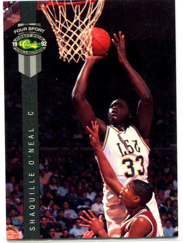 Shaquille O'Neal 1992 Classic Four Sport Card